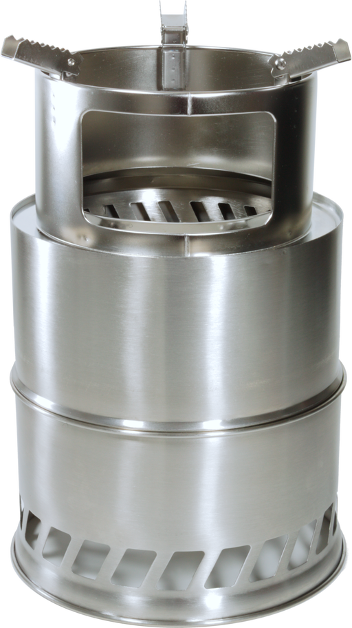Hiking Wood Stove - Hallmark - Stainless Steel