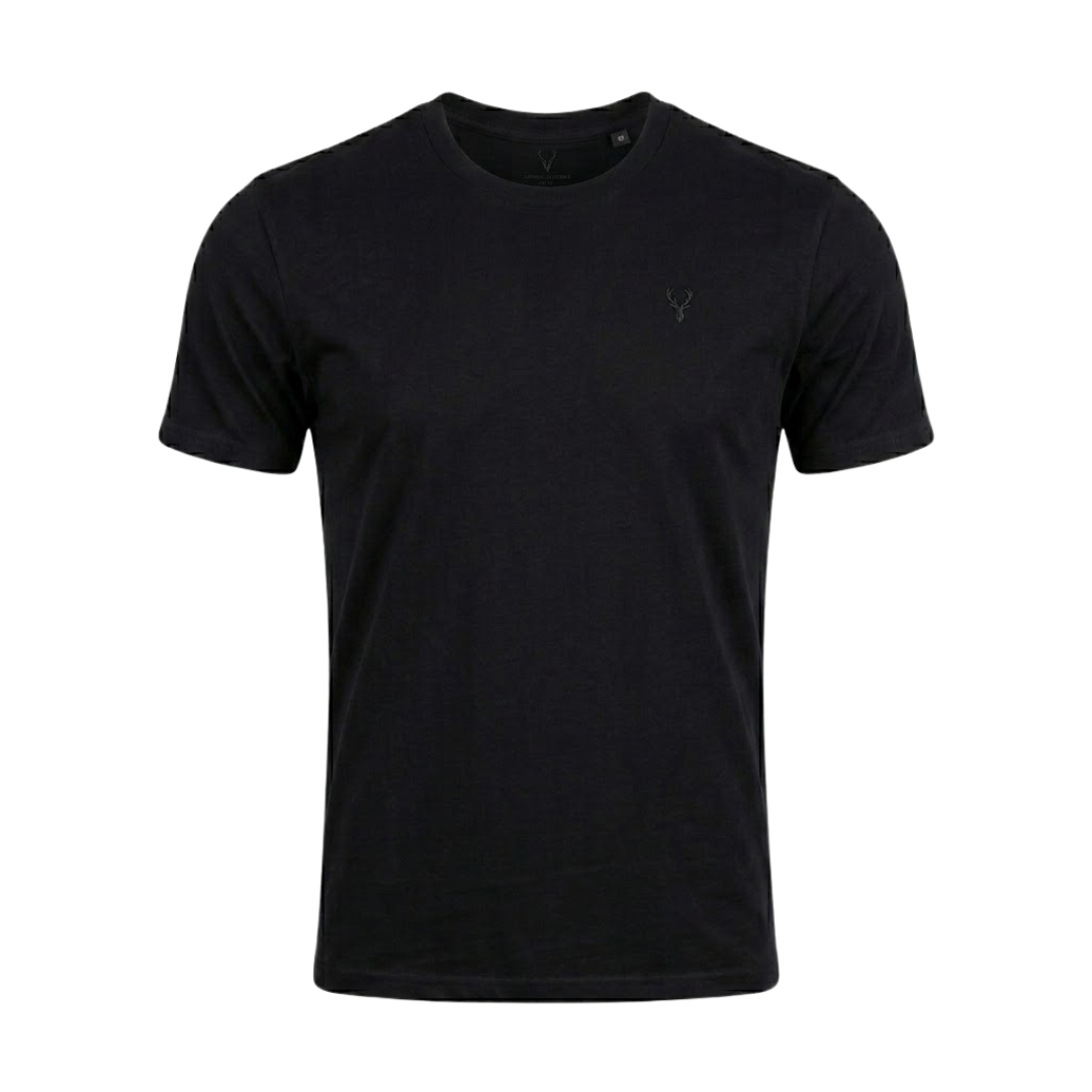 Supima T-Shirt Schwarz – European hunter