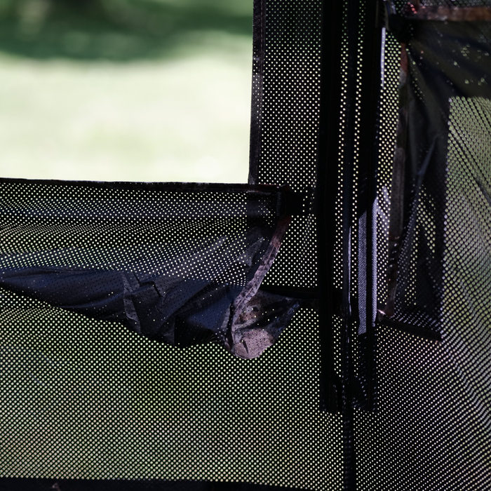 Tarnzelt mit Camouflage