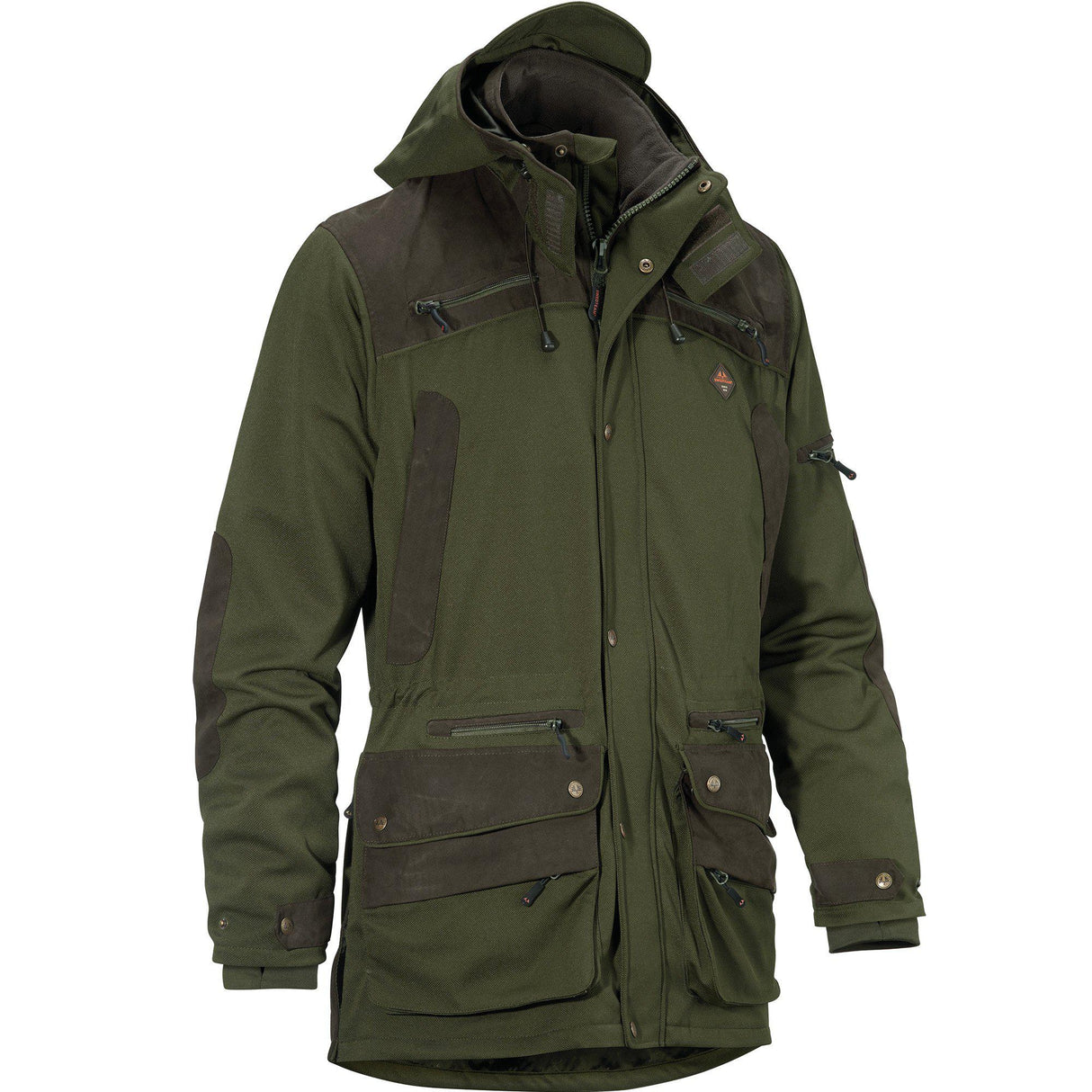 Gr. 46 - Crest Light Classic Hunting Jacke Olive green - Swedteam - Umtauschware