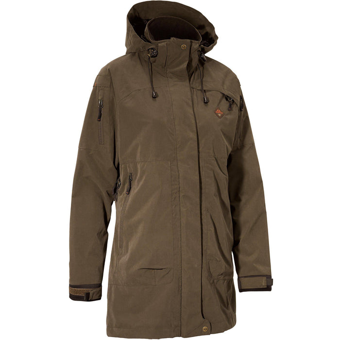 Hamra Damen Jagdjacke Braun - Swedteam