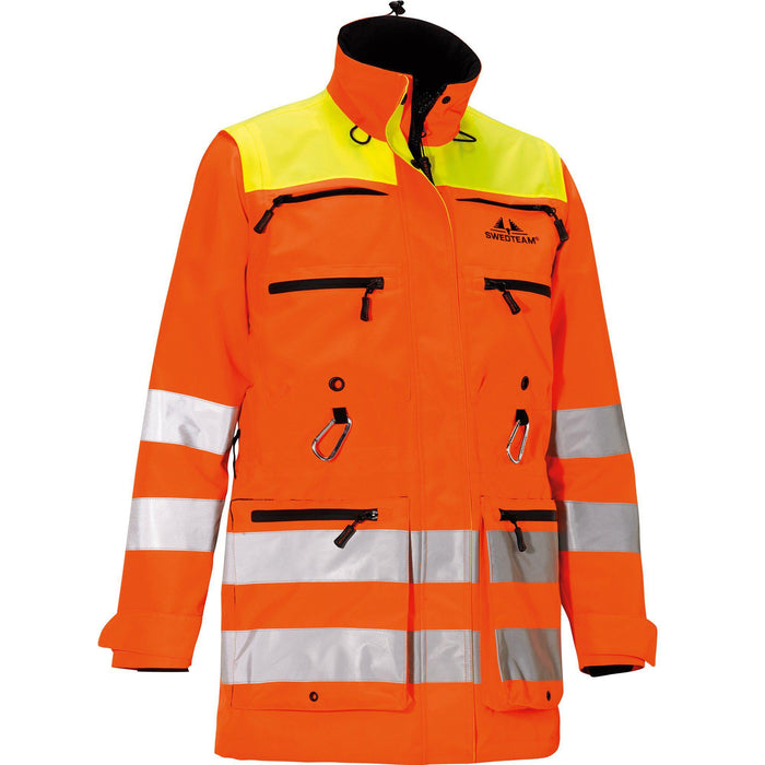 Hundeführer Nicco PR Jagdjacke Orange Neon - Swedteam