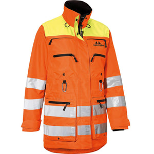 Gr. X-Large - Dog Handler Nicco Wo Jagdjacke Orange Neon - Swedteam - Umtauschware
