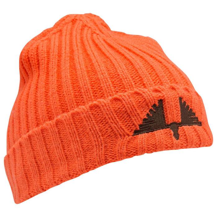 Ultra Knit Junior Beanie Orange Neon - Swedteam