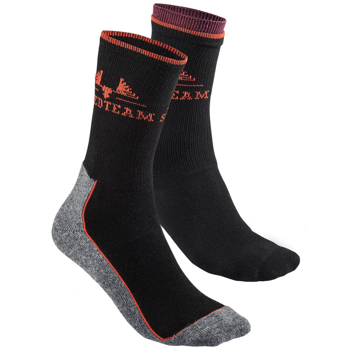 Funktion 2er-Pack Socken Schwarz - Swedteam