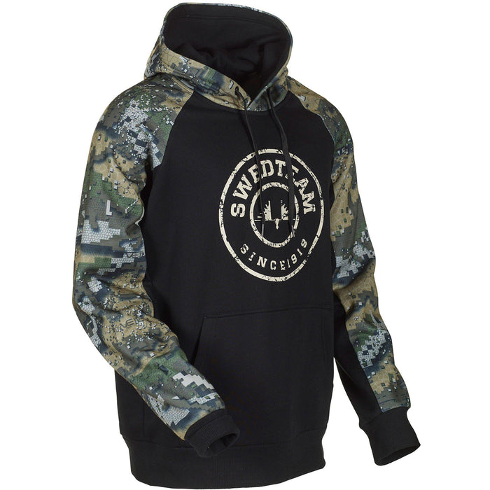 Ridge Hoodie Pullover Schwarz - Swedteam
