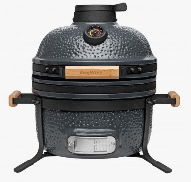 BergHoff RON Keramik-BBQ-Grill – 40 cm (16 Zoll) grau