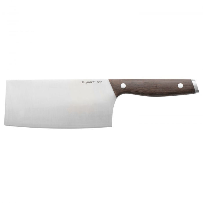 BergHoff RON - Fleischbeil mit dunklem Holzgriff 16,5 cm