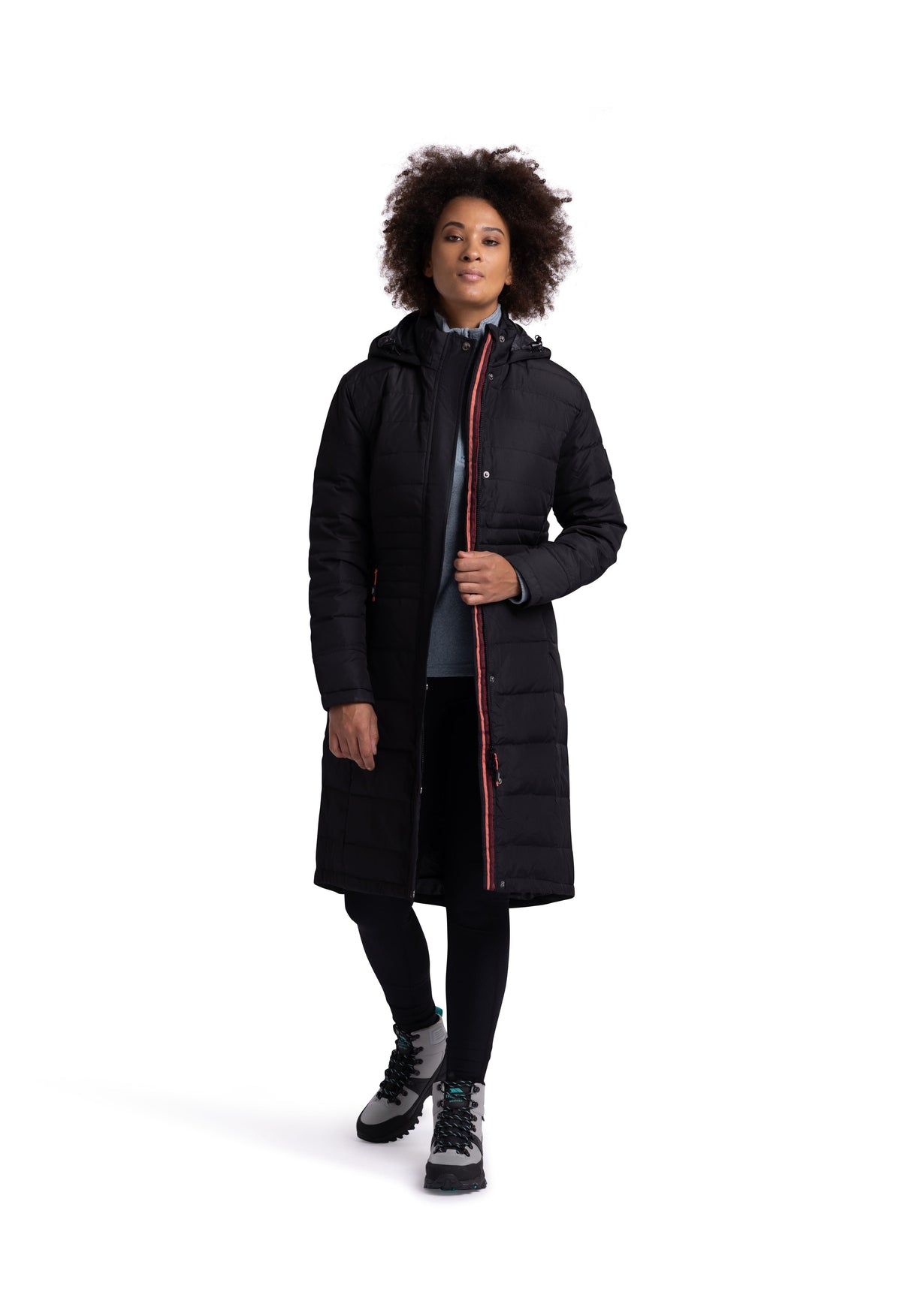 Bitsy- Female Down Jacket - Black - Trespass