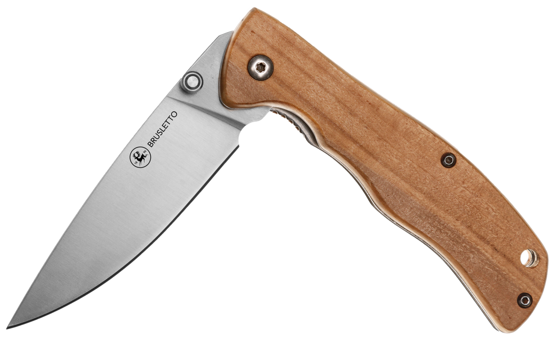 Foldekniv Lierne Olive - Brusletto