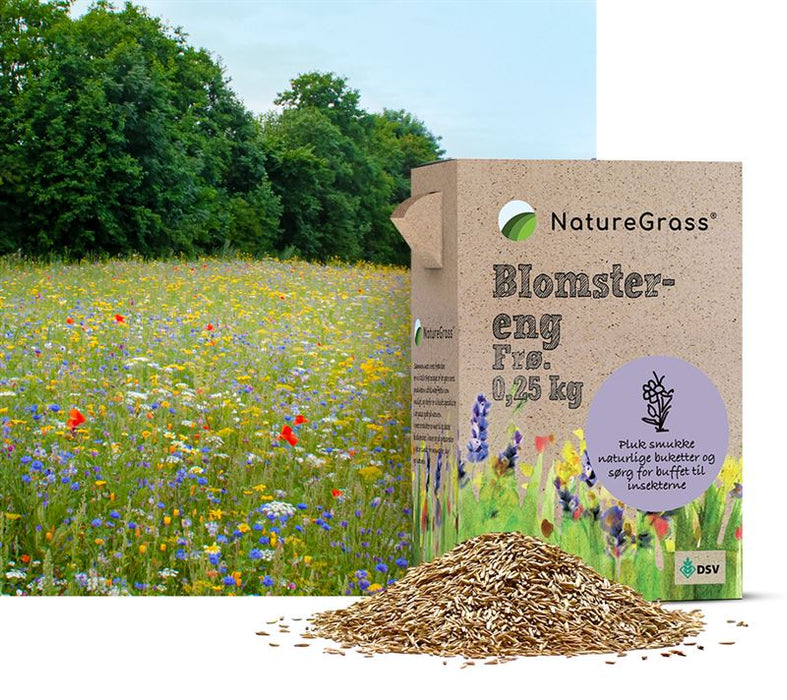 Natur-Blumenwiese, 0,25 kg Schachtel