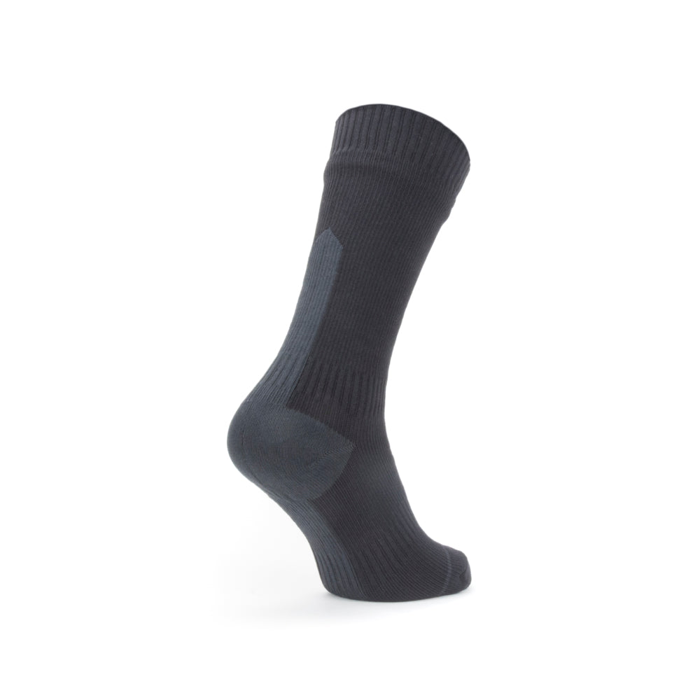 Briston WP All Wt. Mid Sock w. Hydrostop - Sealskinz - Black/Grey