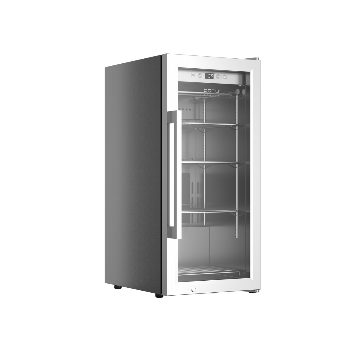 Fleischreifeschrank DryAged Master - 63, 63L, aus rostfreiem Stahl - Caso