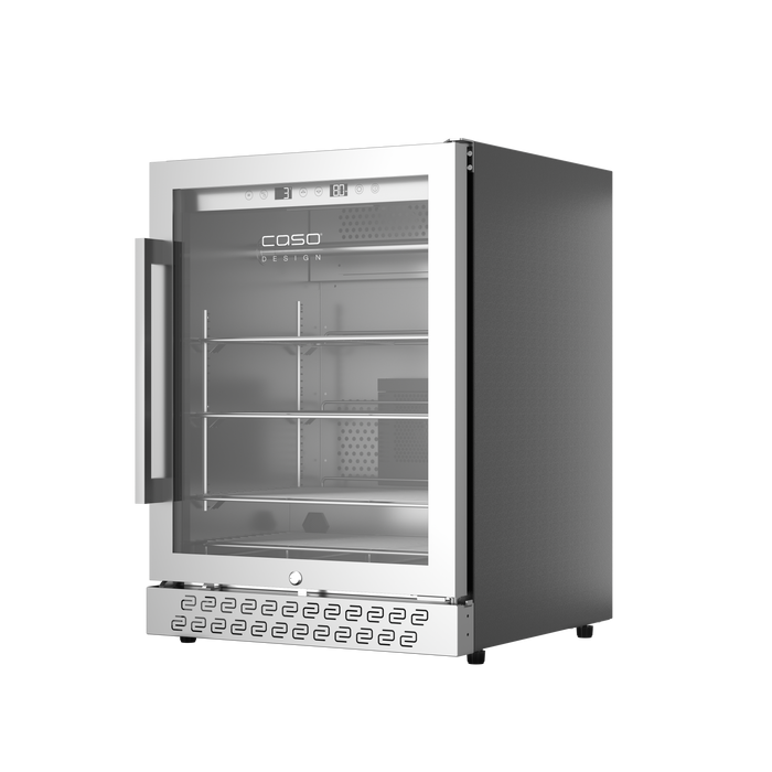 Caso DryAged Master – 125, Fleischreifeschrank, 125 l, Edelstahl