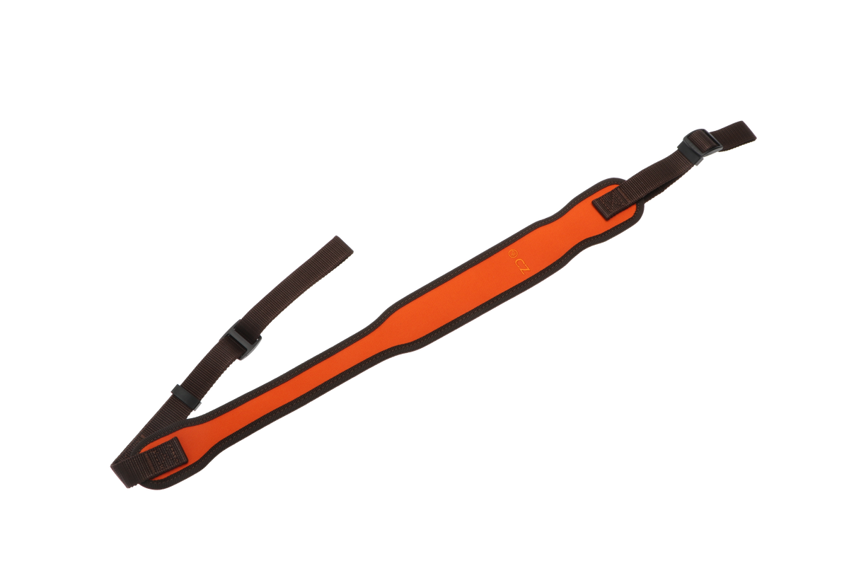 Gewehrgurt - Orange Nylon/Gummi-Beschichtung - CZ