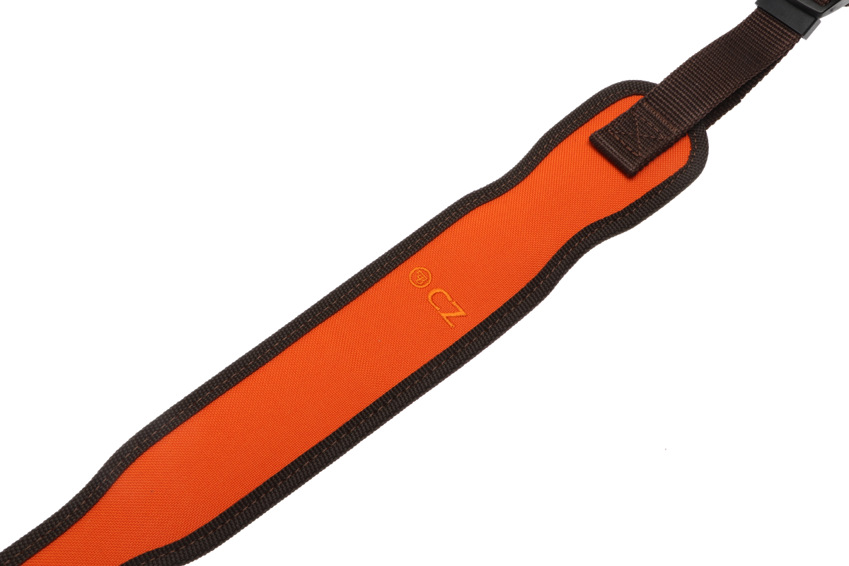 Gewehrgurt - Orange Nylon/Gummi-Beschichtung - CZ
