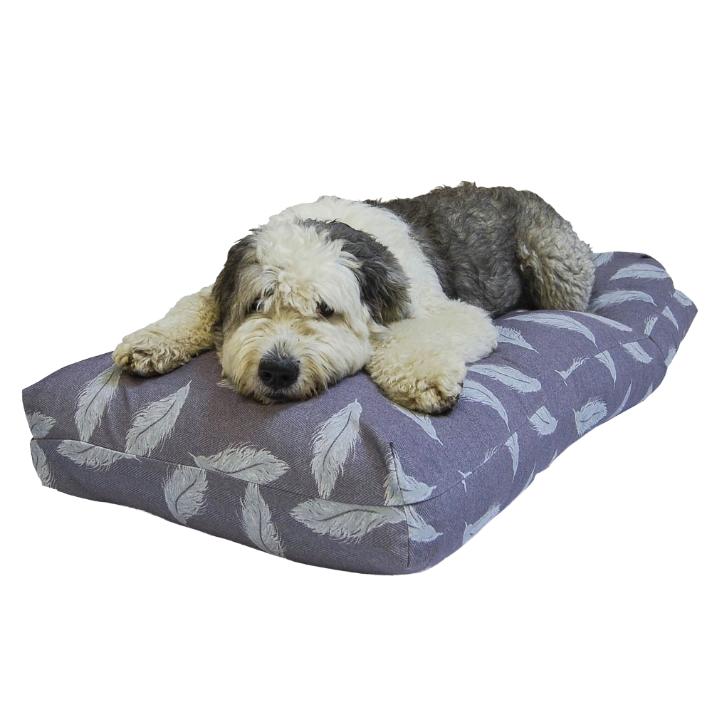 Eco-Well Retreat Duvet Hundebett Grau – 98 cm