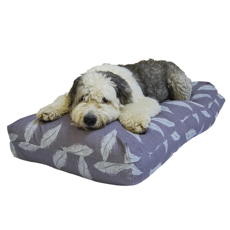 Eco-Well Retreat Duvet Hundebett Grau – 98 cm