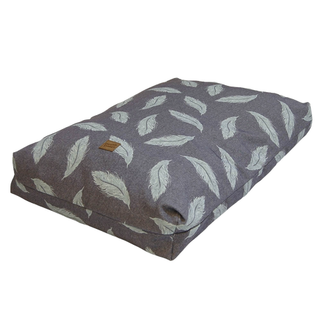 Eco-Well Retreat Duvet Hundebett Grau – 138 cm