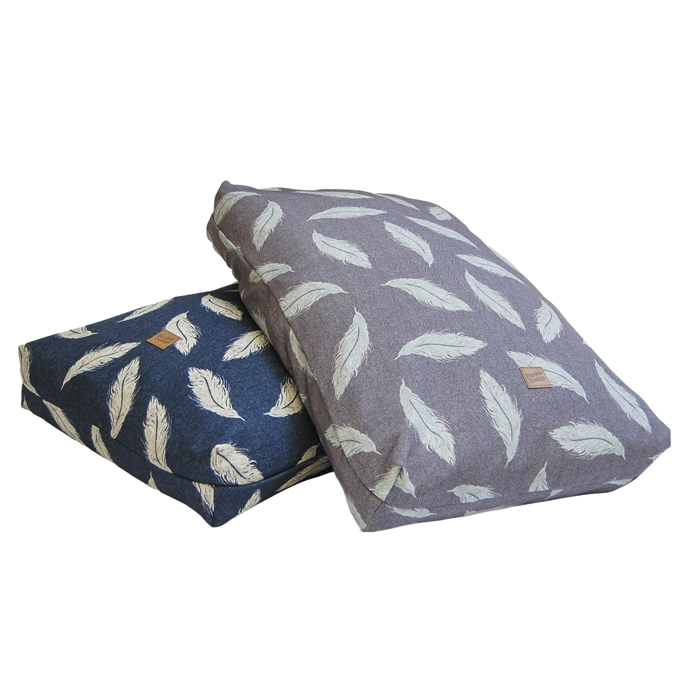 Eco-Well Retreat Duvet Hundebett Grau – 98 cm