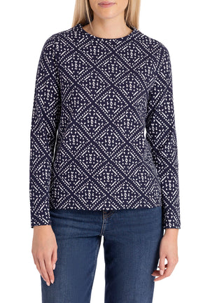 Daniela - Navy Print - Trespass