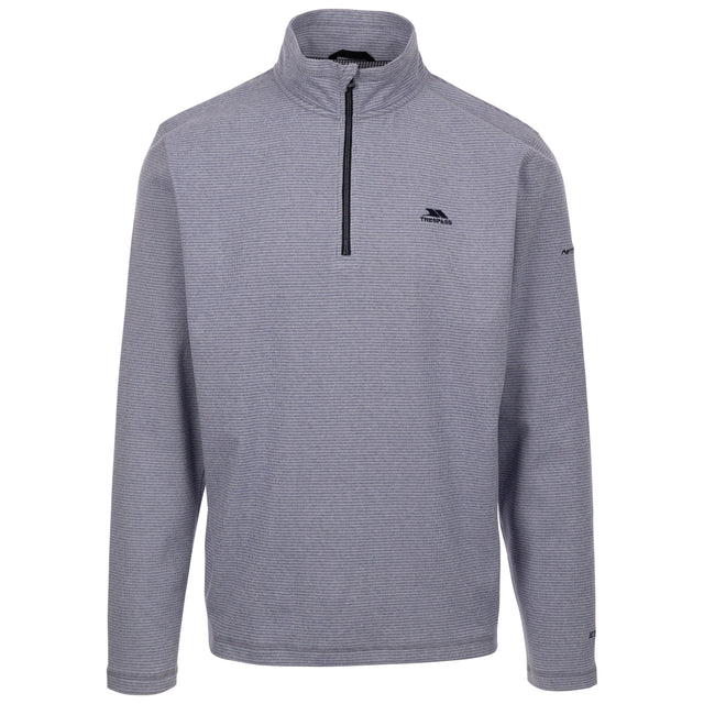 Dunford- Male Fleece at200 - Navy Stripe - Trespass
