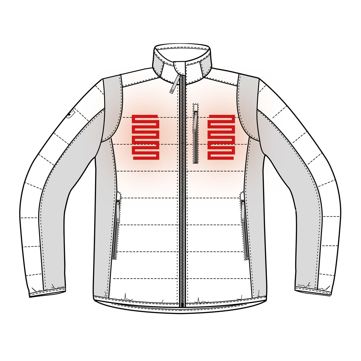 Heat gepolsterte Jacke - Wood - Deerhunter
