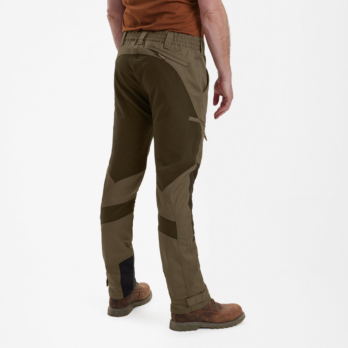 Rogaland Stretchhose mit Kontrast Driftwood - Deerhunter