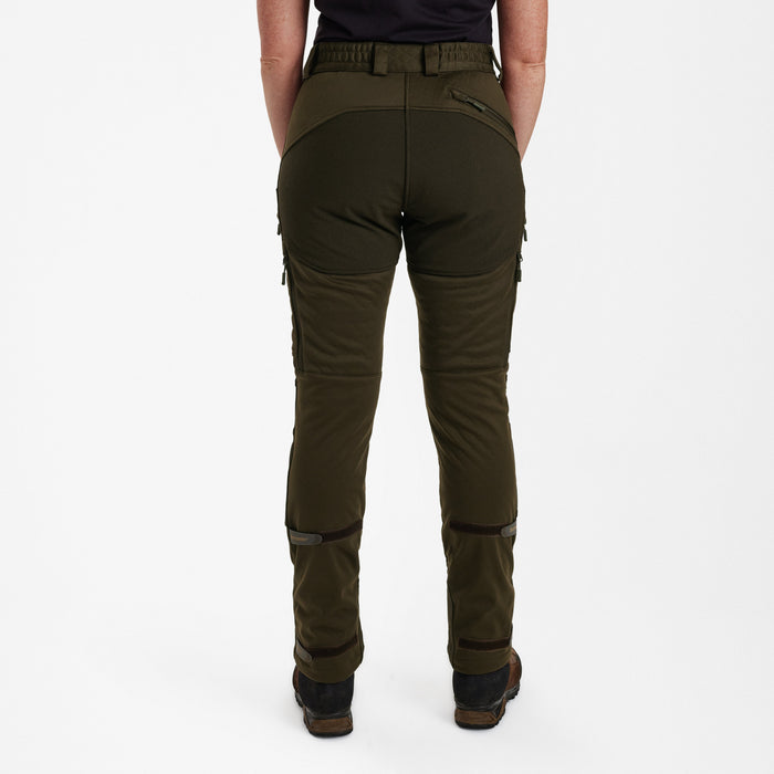 Lady Excape Softshellhose Art Green - Deerhunter