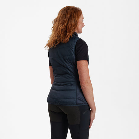 Lady Heat Wattierte Weste Dunkelblau - Deerhunter