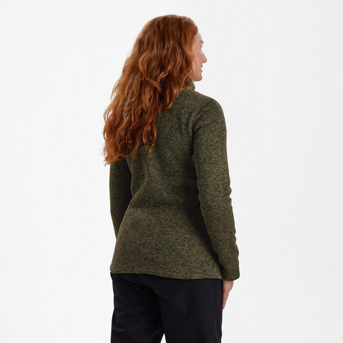 Lady Sarek Strickjacke Oliv - Deerhunter
