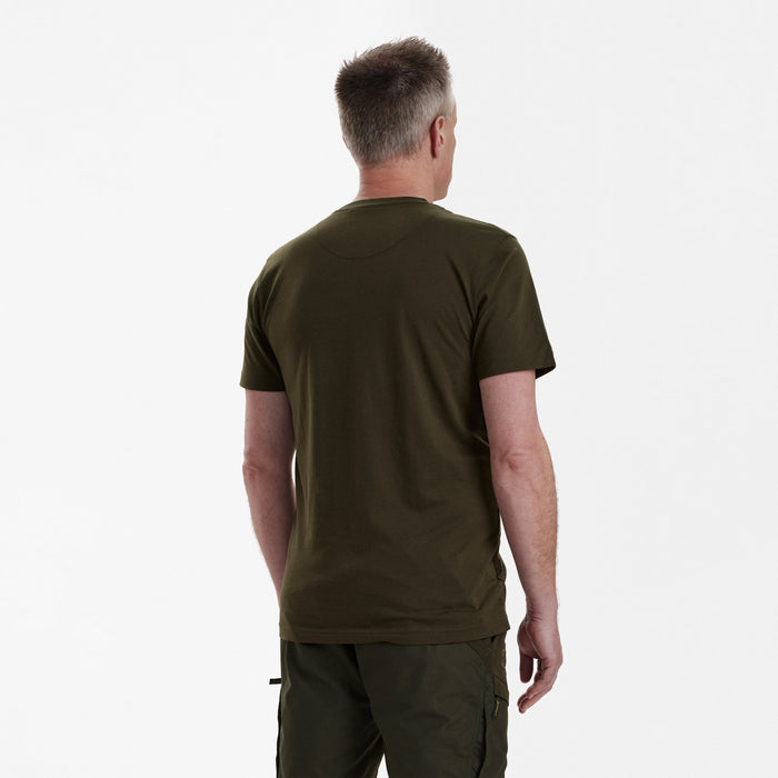 Nolan T-Shirt - Deep Green - Deerhunter