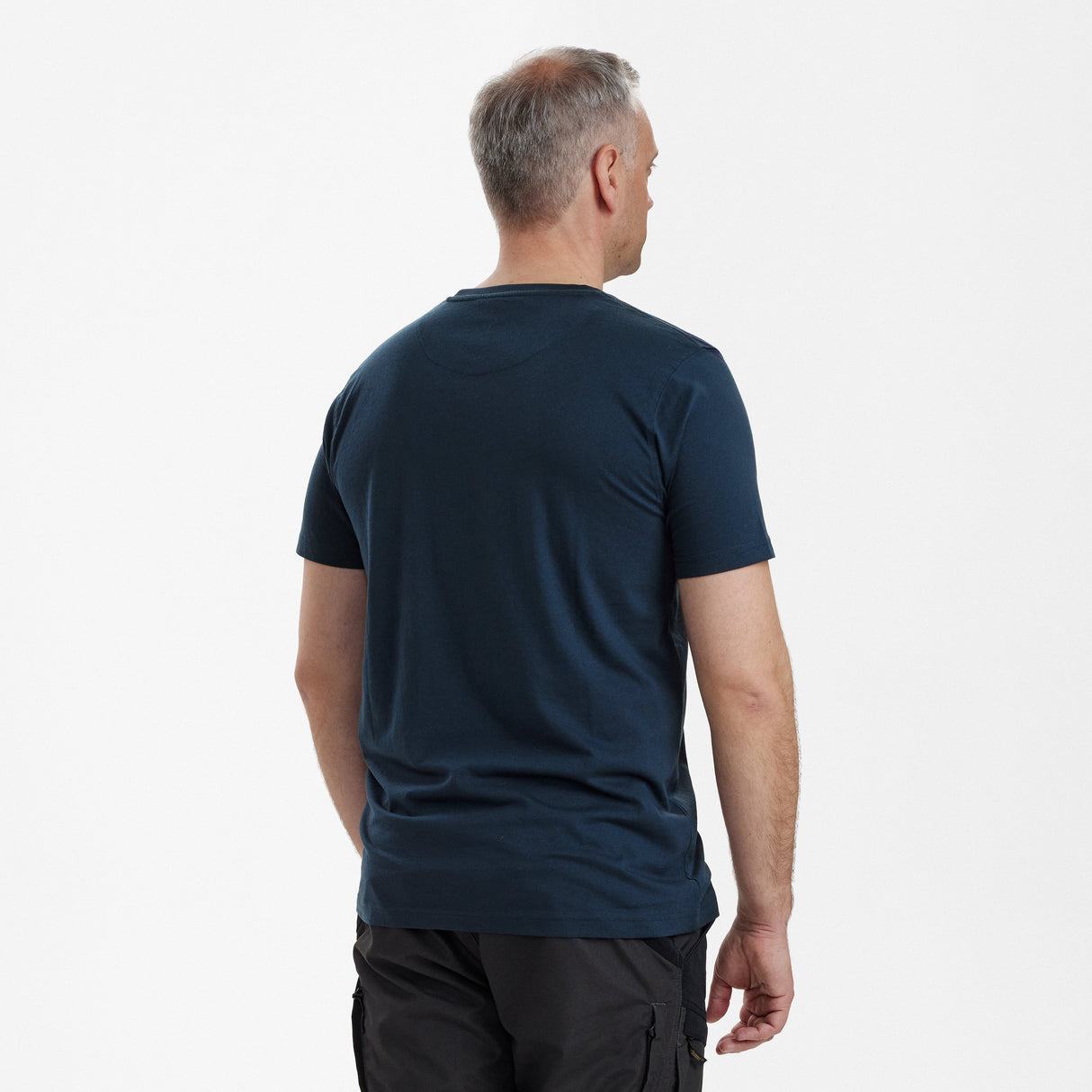 Nolan T-Shirt Dunkelblau - Deerhunter