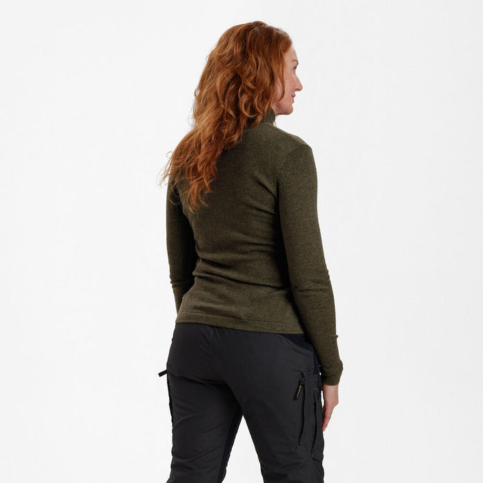 Rollkragenpullover Lady Darlington – Zypresse – Deerhunter