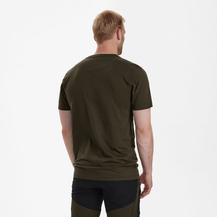 Logo-T-Shirt Fallen Leaf - Deerhunter