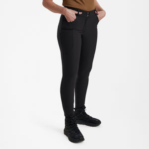 Damen-Jagdtights Schwarz - Deerhunter