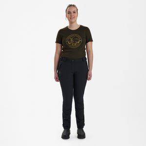 Lady Ann Vollstretchhose - Schwarz - Deerhunter