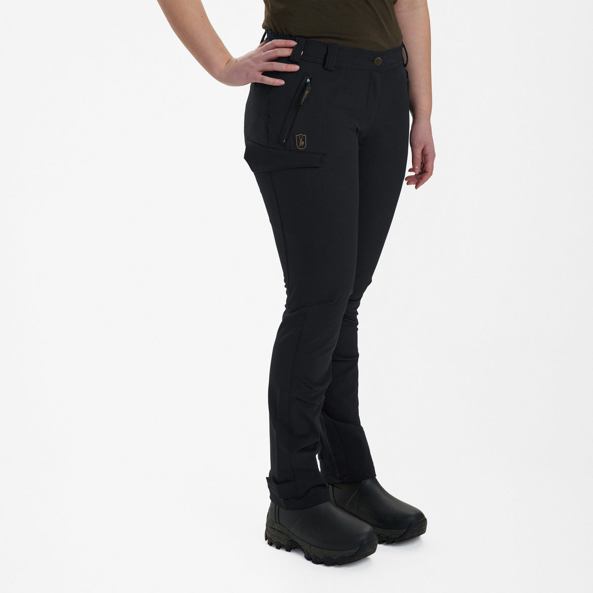 Lady Ann Vollstretchhose - Schwarz - Deerhunter