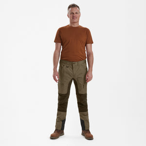Rogaland Stretchhose mit Kontrast Driftwood - Deerhunter