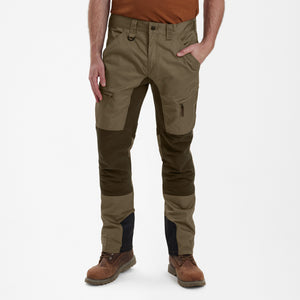 Rogaland Stretchhose mit Kontrast Driftwood - Deerhunter