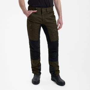 Rogaland Stretchhosen mit Kontrast - Kurz - Adventure Green - Deerhunter