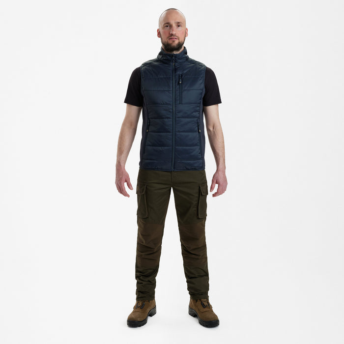 Wärmegepolsterte Weste – blau – Deerhunter