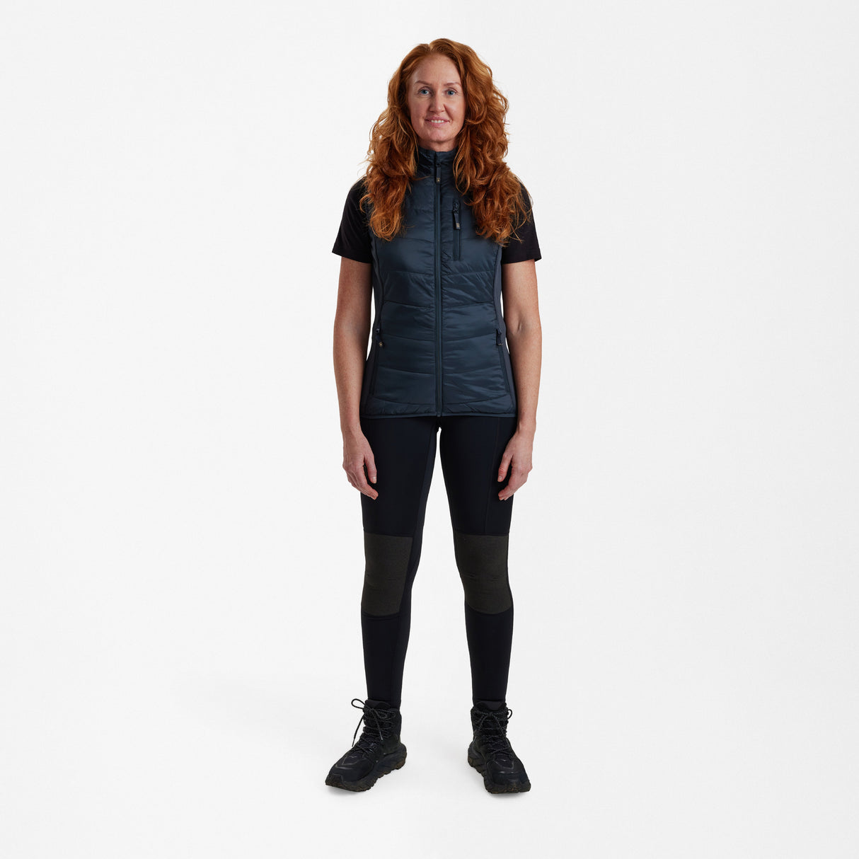 Lady Heat Wattierte Weste Dunkelblau - Deerhunter