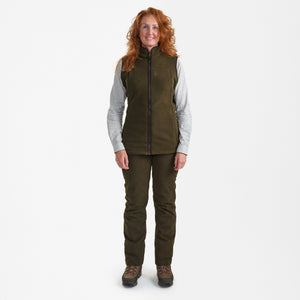 Lady Eagle Fleeceweste Tarmac Green - Deerhunter