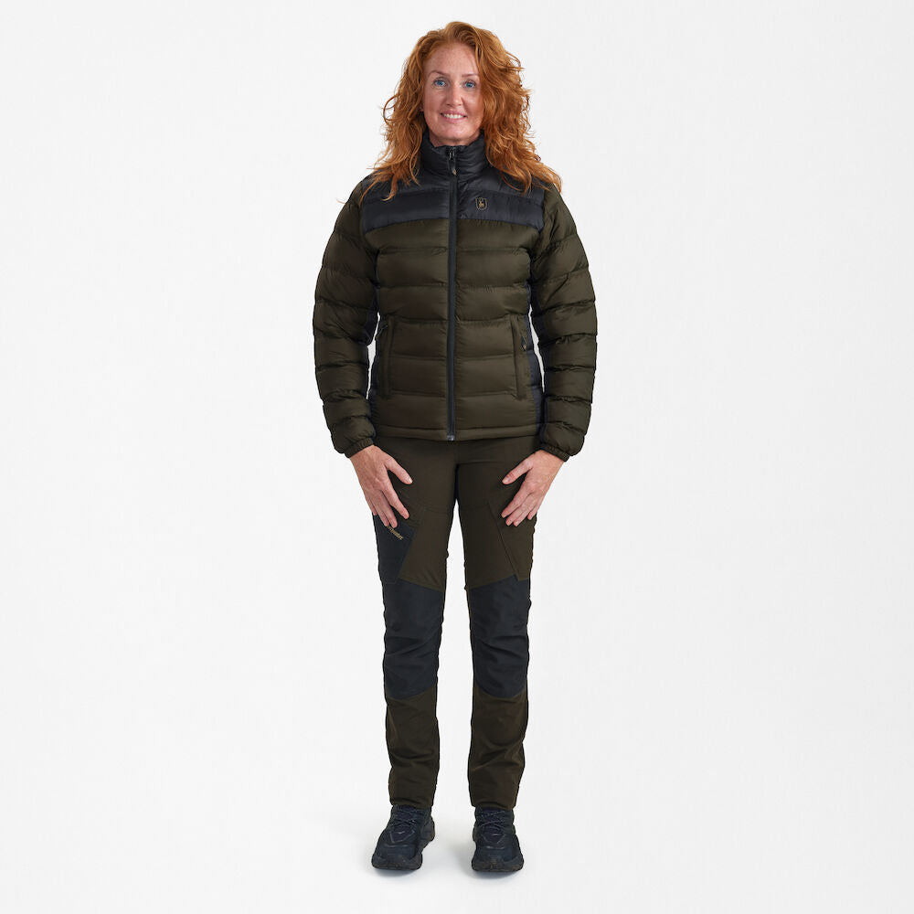Lady Northward Steppjacke Grün - Deerhunter