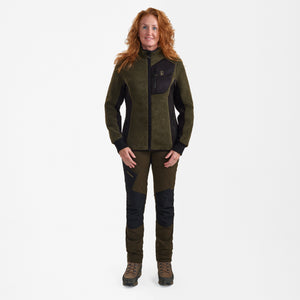 Lady Roja Faserpelzjacke Adventure Green - Deerhunter