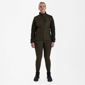 Lady Caroline Wattierte Jacke - Grün - Deerhunter