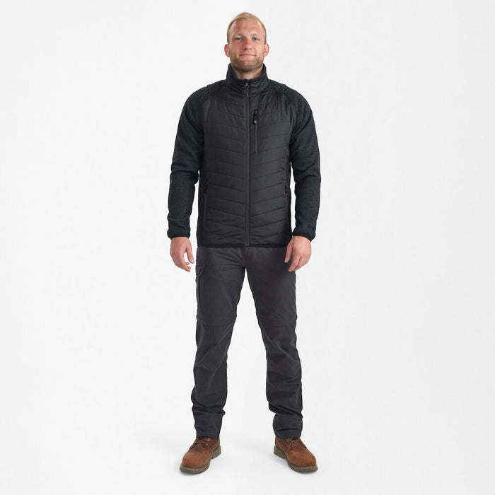 Moor Zip-Off Jacke Schwarz - Deerhunter