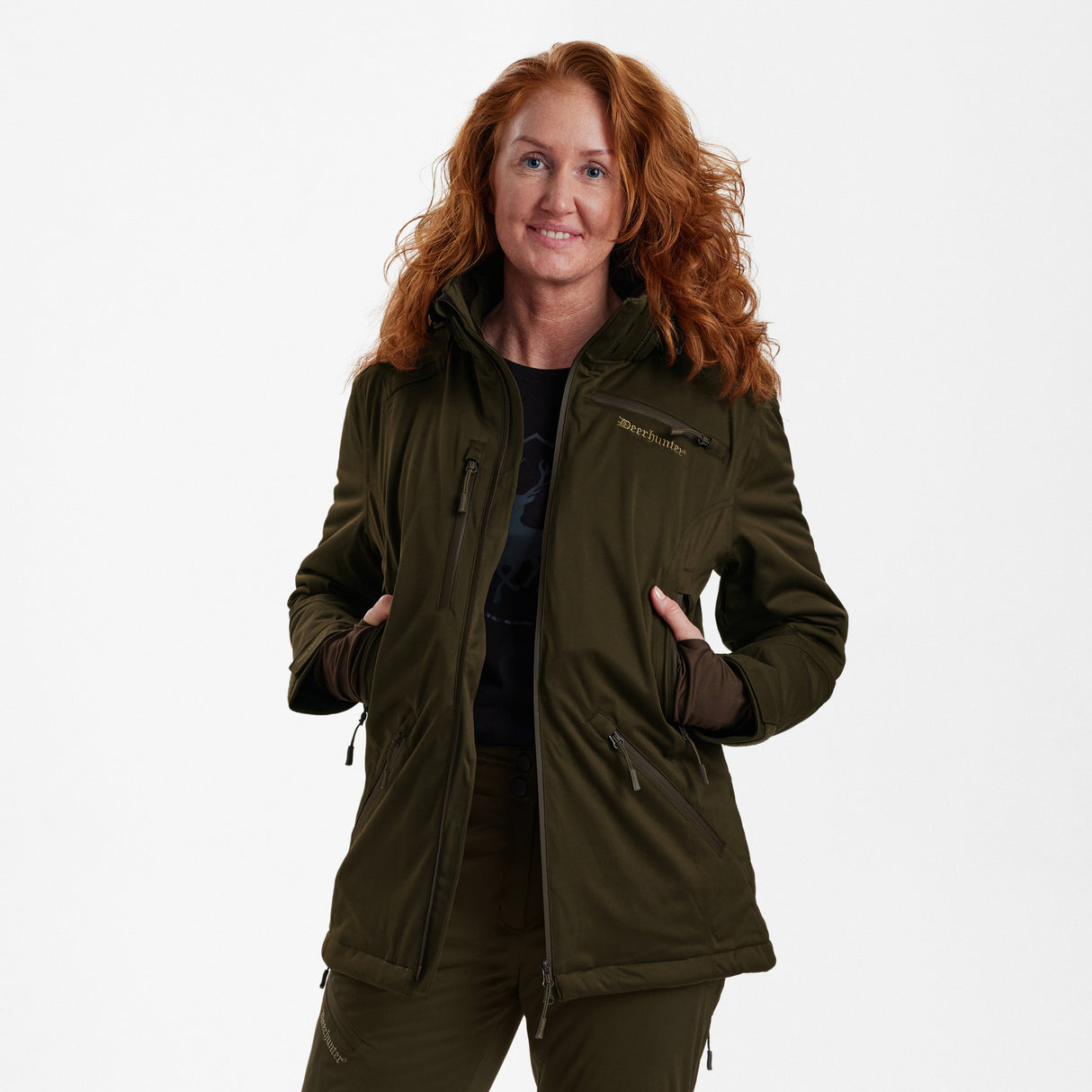 Größe 48 – Lady Excape Winterjacke Art Green – Deerhunter – Umtauschware