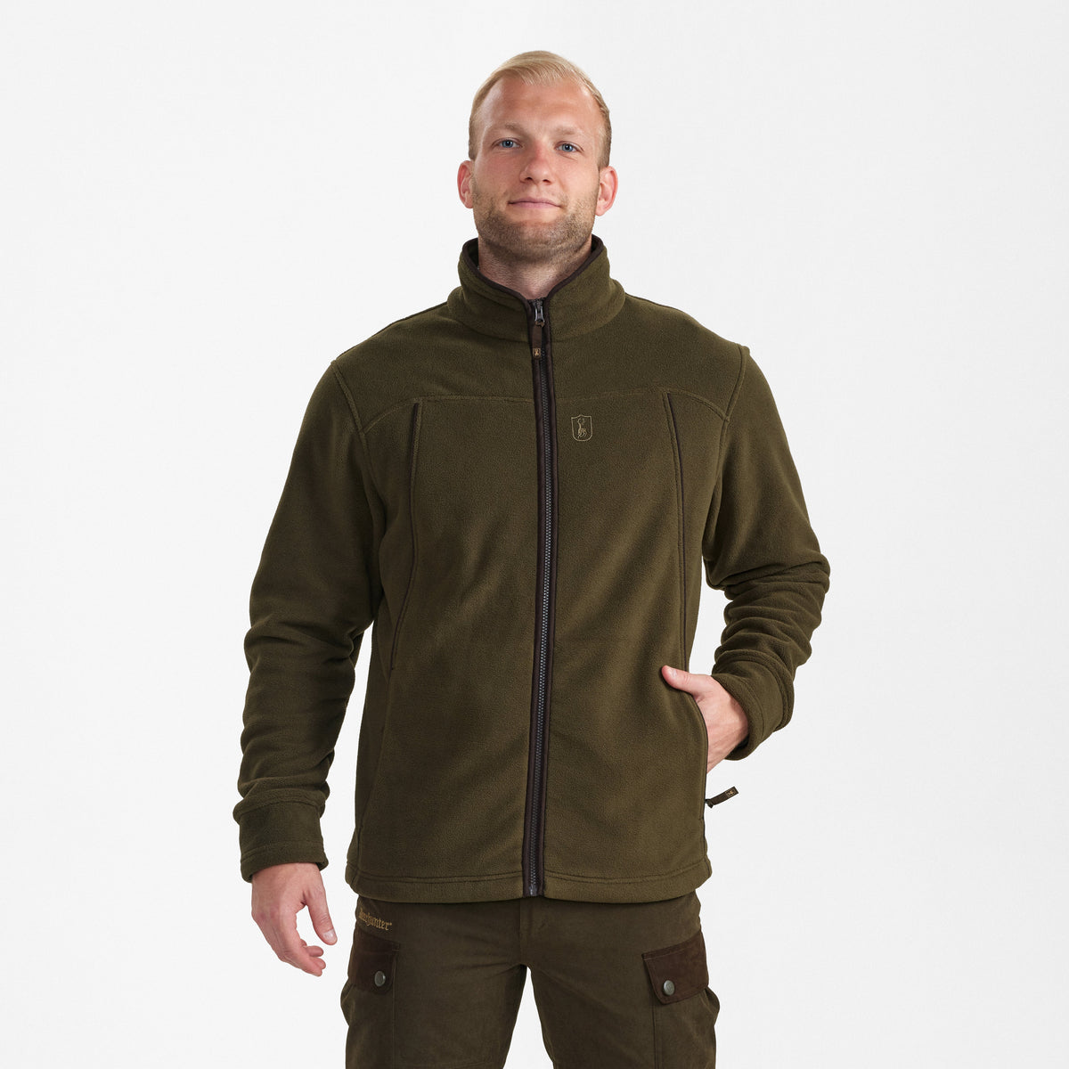 Eagle Fleecejacke Tarmac Green - Deerhunter